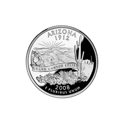 25 Centów 2008 - Arizona (D)