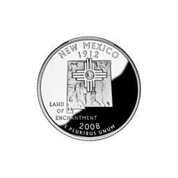 25 Centów 2008 - New Mexico (D)