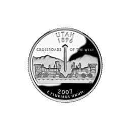 25 Centów 2007 - Utah (D)