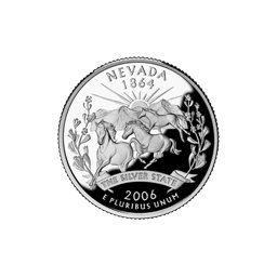 25 Centów 2006 - Nevada (D)
