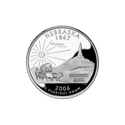 25 Centów 2006 - Nebraska (D)
