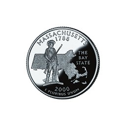 25 Centów 2000 - Massachusetts (D)