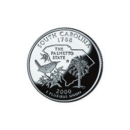 25 Centów 2000 - South Carolina (P)