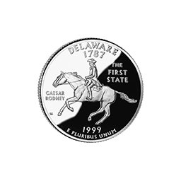 25 Centów 1999 - Delaware (P)
