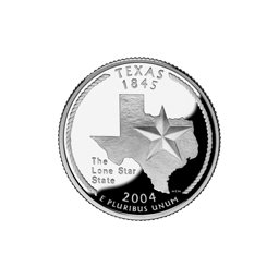 25 Centów 2004 - Texas (P)