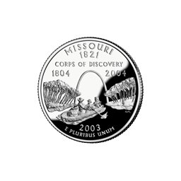 25 Centów 2003 - Missouri (P)