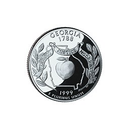 25 Centów 1999 - Georgia (P)