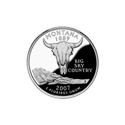 25 Centów 2007 - Montana (P)
