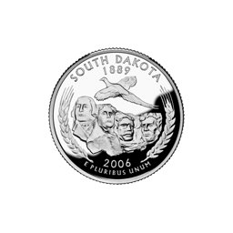 25 Centów 2006 - South Dakota (P)