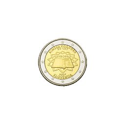 Słowenia - 2 Euro 2007 - Traktat Rzymski