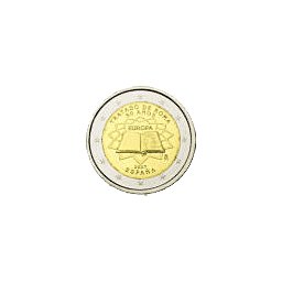 Hiszpania - 2 Euro 2007 - Traktat Rzymski