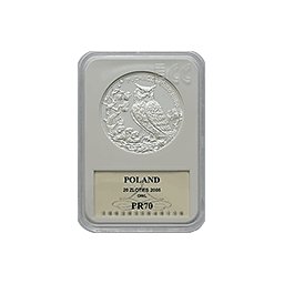 20 zł 2005 Puchacz - Grading PR70