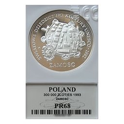 300 000 zł 1993 Zamość - Grading PR68