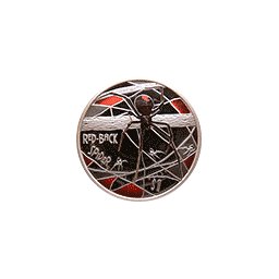 Tuvalu - 2006, 1 dolar - Red-Back Spier - Pająk