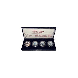 Somalia 4x 1$ 2005 - Benedykt XVI - zestaw