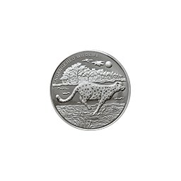Kongo - 10 franc 2007 - Zagrożone zwierzęta - Gepard