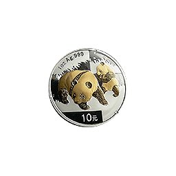 Chiny - 10 yuan 2008 Pozłacana - Panda