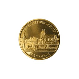 2 zł 2007 Miasto Średniowieczne w Toruniu