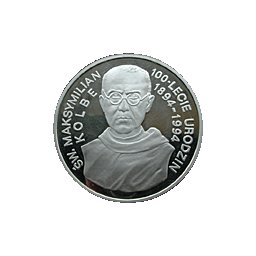 300 000 zł 1994 Święty Maksymilian Kolbe