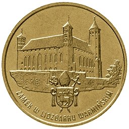 2 zł 1996 Zamek W Lidzbarku Warmińskim