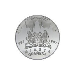 20 zł 1996 Tysiąclecie Miasta Gdańska