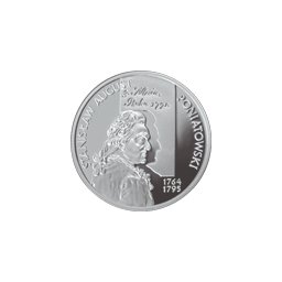 10 zł 2005 Stanisław August Poniatowski popiersie