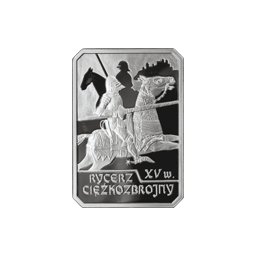 10 zł 2007 Historia Jazdy Polskiej - Rycerz ciężkozbrojny XVw