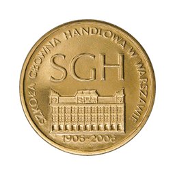 2 zł 2006 100-lecie Szkoły Głównej Handlowej w SGH Warszawie