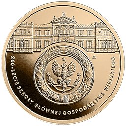 200 zł 2016 200-lecie Szkoły Głównej Gospodarstwa Wiejskiego w Warszawie