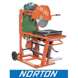 NORTON CLIPPER CM501 3.55.3 MAJOR PIŁA PILARKA PRZECINARKA STOŁOWA STOLIKOWA DO KOSTKI BUDOWLANA EWIMAX - OFICJALNY DYSTRYBUTOR - AUTORYZOWANY DEALER NORTON CLIPPER