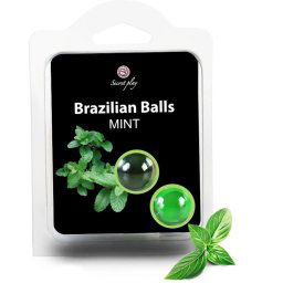 Bolinhas Explosivas Menta - Óleo Afrodisíaco - 2 Bolinhas