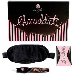Jogo Chocaddict (40 Cartas de Prova, Venda, Body Pen Chocolate) (Português)