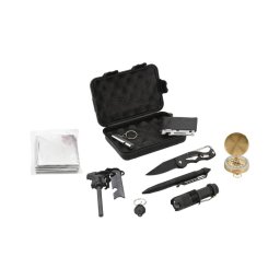 Kit de sobrevivência SOS 10 unid. 1xAA