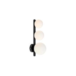 Markslöjd 108349 - Iluminação de parede de casa de banho PURO 3xG9/20W/230V IP44 preto
