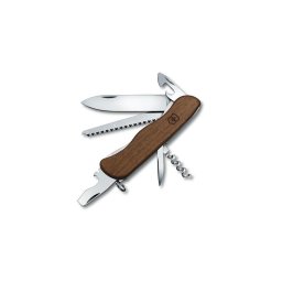 Victorinox - Faca de bolso multifuncional 11,1 cm/10 funções madeira