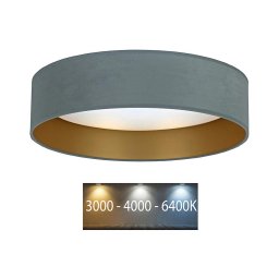 Brilagi - Iluminação de teto LED VELVET LED/12W/230V d. 30 cm 3000K/4000K/6400K
