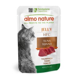 24x55g Atum Jelly Almo Nature HFC saquetas gatos