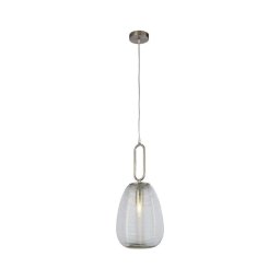 Searchlight 43581-1SN- Candelabro suspenso ELIXIR 1xE27/60W/230V transparente