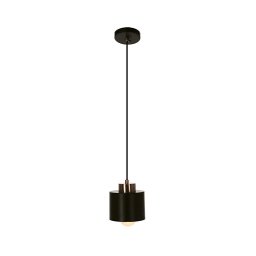 Candelabro suspenso OLENA 1xE27/60W/230V preto