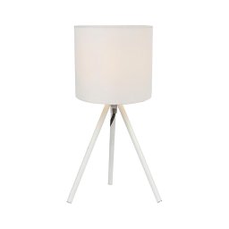 Klausen KL108012 - Candeeiro de mesa THEO 1xE14/9W/230V branco