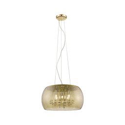 Klausen 142013 - Candelabro suspenso ANGELINA 5xG9/3W/230V dourado
