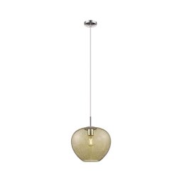 Klausen 111022 - Candelabro suspenso RAIN 1xE27/11W/230V dourado