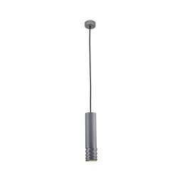 Klausen 111053 - Candelabro suspenso DRILL 1xGU10/4W/230V cinzento
