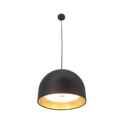 Klausen 113007 - Candelabro suspenso GRAVITY 3xE27/7W/230V preto