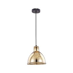 Klausen 111011 - Candelabro suspenso CREATE 1xE27/11W/230V dourado