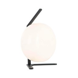 Klausen 108000 - Candeeiro de mesa VESTA 1xE27/7W/230V branco/preto