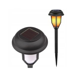 Lâmpada solar LED com sensor crepuscular LED/2V IP44 600 mAh