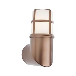 Redo 90197 - Iluminação de parede exterior TRITON 1xE27/28W/230V IP54 cobre