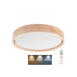 Brilagi - Luminária de teto dimerizável MANAROLA LED/24W/230V + controlo remoto