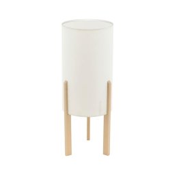 Eglo 97891 - Lâmpada de mesa CAMPODINO 1xE27/60W/230V altura 400mm branco